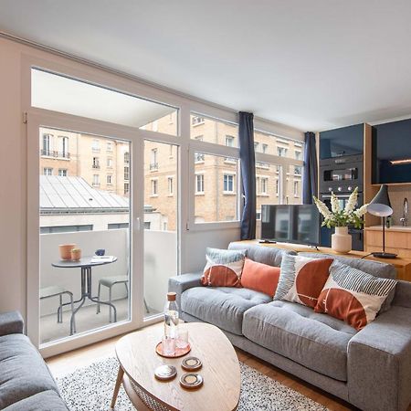 New - Appt Style Le Corbusier Avec Balcon - 8 Pers Apartment Paris Exterior foto