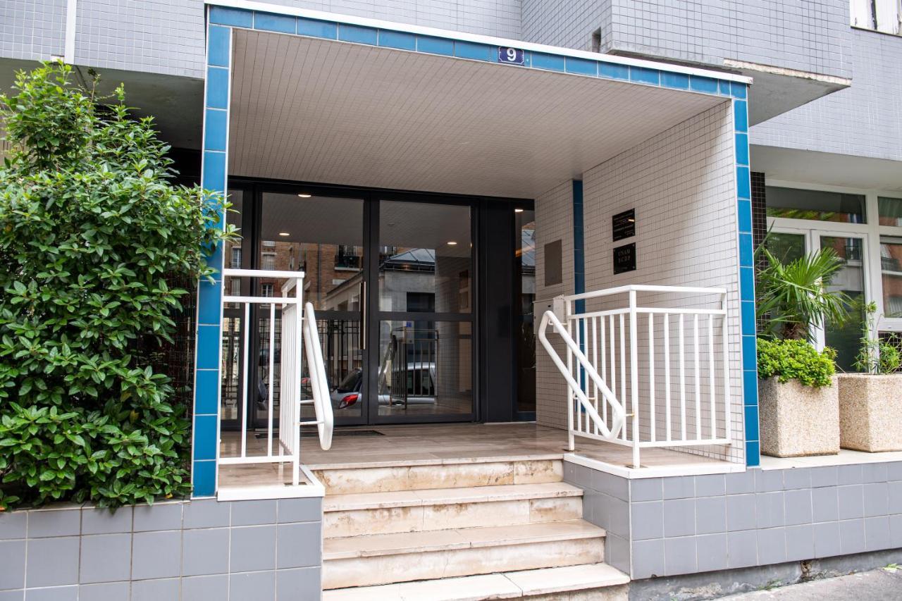 New - Appt Style Le Corbusier Avec Balcon - 8 Pers Apartment Paris Exterior foto
